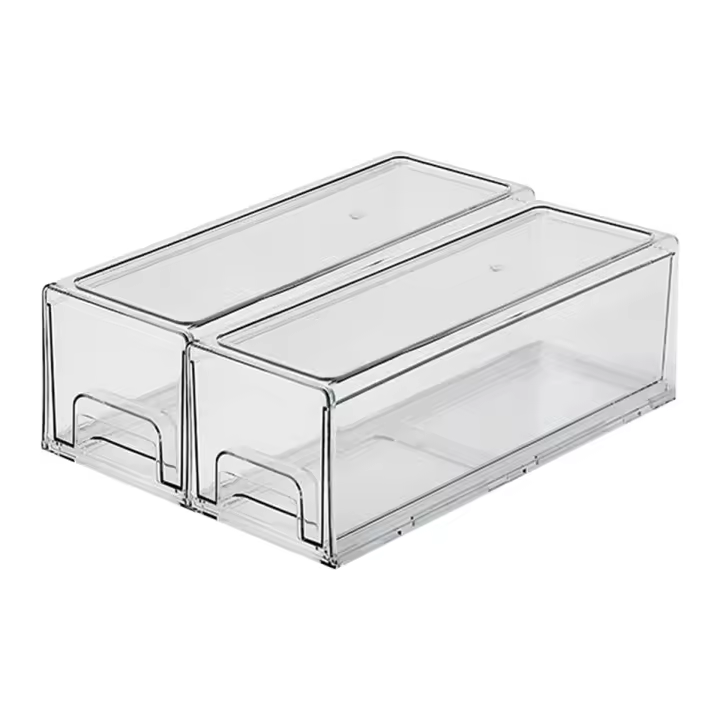 Contenedor de almacenamiento con capacidad para mascotas, cajón de almacenamiento para la cara, papelería, joyería, Caja multifuncional A - 1