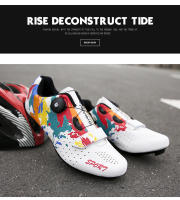 Nuevos zapatos de bicicleta de carretera, zapatillas de ciclismo para hombres, zapatillas de deporte para clítoris de montaña, tacos de ruta, zapatos planos de velocidad para bicicleta de cross, zapatos de Pedal Spd para mujeres - details 11