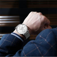 Moda tendencia casual hombre reloj deportivo luminoso reloj impermeable - details 7