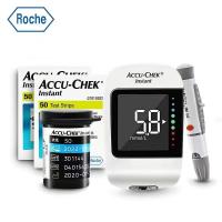 (EXP: máximo) Roche ACCU Instant Diabetes Check Glucose ACCU Medidor de glucosa Tira de glucosa Aguja de muestreo de sangre gratuita - details 9