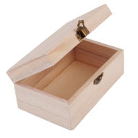 Caja de Madera de Alta Calidad S/M/L con Tapa Artesanal y Encaje Cuadrado para Decoración del Hogar y Almacenamiento de Suministros - details 11