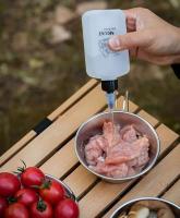 Botella de combustible para barbacoa al aire libre, contenedor de condimentos, suministros de camping, botella exprimidora, 1/3, 120ml - details 2
