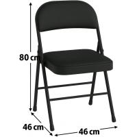 Mesa Plegable Rectangular 180x70x74cm Catering |   Mesa de resina con patas de acero plegables para eventos y terrazas |   Unidad (Blanca) - details 12