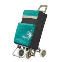 Multi Carro Carrito de Compra Plegable Ligero Bolsa Termo 90x30x39cm 4 Ruedas Resistentes 40 Litros - details 7