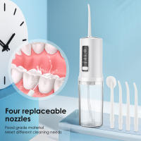 Irrigador Bucal Eléctrico Limpiador Dental de Agua con Estomada Giratoria 360 - details 8