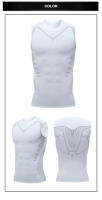 Top De Compresión Para Hombre Camiseta Sin Mangas Para Gimnasio Rápido Secado Deporte Fitness Vestido De Musculación Entrenamiento Top De Músculo - details 10