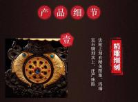 Suministros tántricos tibetanos, tesoros y ocho colecciones propicias, artículos de salón, utensilios de ofrenda, piezas de aleación de cobre - details 2