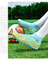 Zapatos de fútbol transpirables de caña alta Dragon Year Limited para césped, hombres y mujeres adultos - details 11