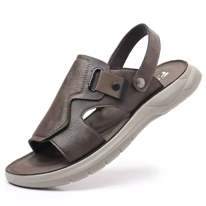 ⭐ 🔥 ⭐ Sandalias de hombre 2025 verano nuevo antideslizante casual fresco zapatillas exterior doble propósito transpirable moda tendencia zapatos de playa - 1