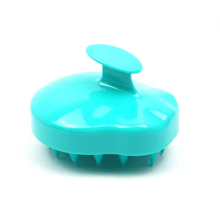 Cepillo de Baño de Silicona Suave para Mascotas Cepillo de Masaje de Spa para Perros y Gatos - 1