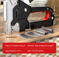 Pistola de código Manual, herramienta de clavado de aire para carpintería, libro de grapas directo especial Martin, U/T /I para el hogar - details 17