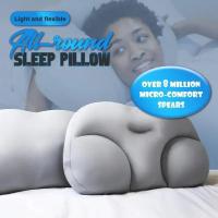 Sleeper-almohada redonda para dormir, masajeador de cuello y cabeza, cojín de espuma viscoelástica para dormir, ayuda a dormir, Corrector de joroba para el cuello - details 32