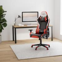 Gaming Profesional, reposabrazos ajustables 2D, pistón clase 4, giratoria, mecanismo de mariposa, cojín lumbar y cervical, color negro/blanco/azul - details 30