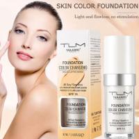 Fundación Mágica de Color Cambiante Base de Maquillaje Hidratante Suave Mate Duradero 30ML - details 9