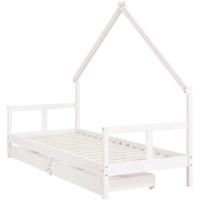 Estructura de Cama Infantil con cajones Madera de Pino 80x160cm - details 95