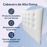 Tapizado en Polipiel de Alta Gama, Madera, Blanco, 90x120cm (Cama 80) - details 21