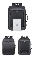 Mochila para ordenador portátil expandible para hombre, bolsa impermeable negra para Notebook, 16 pulgadas, 17 pulgadas, mochila de trabajo multifunción para negocios - details 5