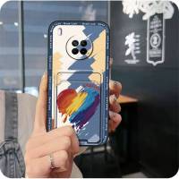Funda de teléfono con dibujos animados para Huawei Y9a, funda trasera con grafiti, diseño bonito a la moda, funda suave con ranura para tarjetas - details 13