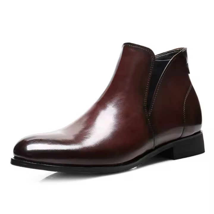 Botas cortas informales británicas para hombre Botas para hombre de gran tamaño - 1