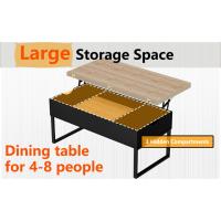 100cm mesa elevable negra madera