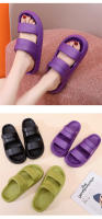 Zapatillas de suela suave para mujer, calzado fresco de 4cm de espesor para parejas al aire libre, Casa con sensación de pisar las heces, ins, Verano - details 6