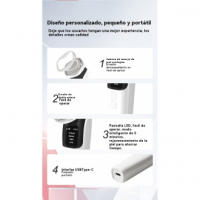 Presenta el instrumento de masaje facial ems micro-corriente reafirmante lifting fotónico rejuvenecimiento de la piel instrumento de belleza uso doméstico - details 2