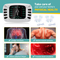 Electroestimulador de fisioterapia TENS, máquina eléctrica Compex, estimulador muscular EMS, Acupuntura de pulso, el mejor masajeador para almohadillas corporales - details 4
