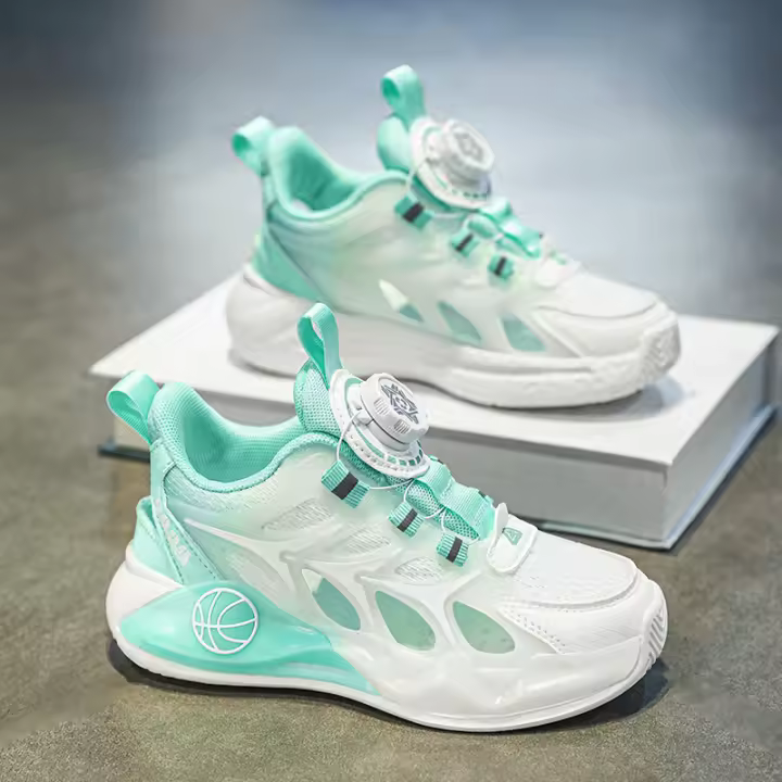 Zapatos deportivos de malla para niños verano 2025 Sandalias huecas para niños medio y grande - 1