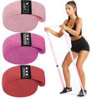 Banda de bucle de resistencia larga para ejercicio de cuerpo completo, círculo de bucle de Fitness, bandas elásticas de Yoga Unisex, equipo de gimnasio de entrenamiento para el hogar - details 9