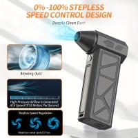 Ventilador Turbo Portátil Cargado USB, Alta Velocidad de 130000 RPM, Diseño Compacto y Ligero para Secado de Coche, Limpieza, Acampada, Barbacoa al Aire Libre - details 7