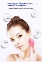 radiofrecuencia facial Masaje de vibración de limpieza eléctrica, eliminación de poros de cabeza negra, limpieza, belleza, cepillo facial, leche facial de silicona masajeador Cepillo facial eléctrico - details 2
