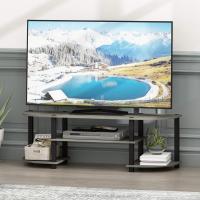 Soportes de TV sin Herramientas, Roble, Negro, 52 - details 7