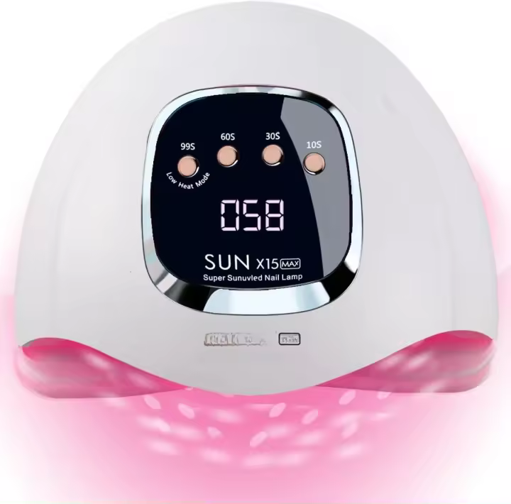 Lámpara de uñas LED UV, para uñas de gel, lámpara de uñas de gel de 280 W con 66 cuentas LED, 4 ajustes de temporizador/sensor automático, herramientas profesionales de bricolaje para uñas para principiantes, uso en salón en casa - 1