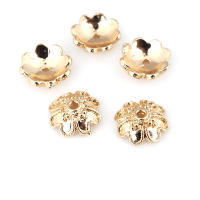 Tapas de cuentas de copos de nieve de latón de Color dorado de 18K, accesorios de alta calidad para manualidades, materiales para hacer joyas, sitio web oficial de Rosediy - details 59