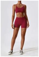 Camisola Deportiva Sin Espalda Top de Deportes Ajustado para Mujeres Absorbente de Choques - details 5