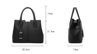 Bolso de Mano de Cuero PU de Alta Gama Bolso Cruzado Cuadrado de Moda para Mujeres - details 33