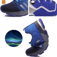 Zapatillas de Correr Transpirables para Hombre Zapatos Deportivos con Cordones - details 4