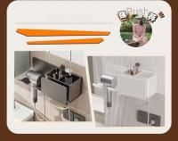 Organizador de alisador de cuna de baño, soporte para secador de pelo, estante, accesorios de baño - details 8