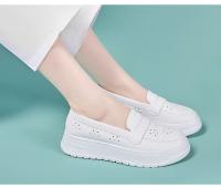 Enfermera para mujer suelas blandas, transpirables mayor transpirabilidad, antideslizantes y no cansadas, con agujeros en los pies. Zapatos que se sienten como - details 5