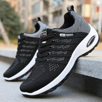 Zapatillas de moda para hombre Zapatillas de malla con amortiguación de aire Zapatillas de deporte transpirables Casual Running Shoes Fitness Shoes - details 2