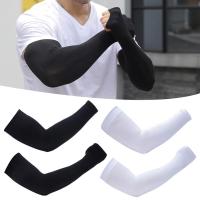 Mangas de Protección Solar de Verano Tela de Seda de Hielo Guantes Protectores UV para Hombres - details 0