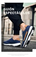 Zapatos casuales de cuero para hombre, zapatillas de deporte para exteriores, zapatos para caminar para todas las estaciones, suela suave, moda - details 14