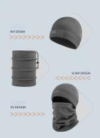 Conjunto táctico de gorro y pañuelo de lana Cubierta de cabeza para invierno, Gorro deportivo para bicicleta, Protector de cuello - details 0