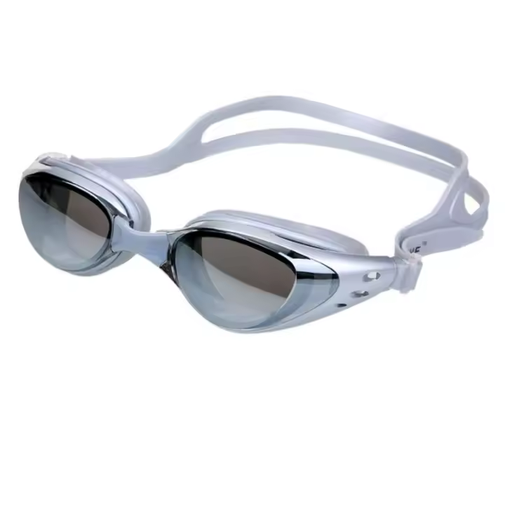 Lentes de protección UV antivaho para adultos, gafas de natación profesionales, impermeables, ajustables, de silicona, para nadar y bucear - 1