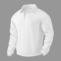 24 polos informales sueltos de manga larga con cuellos y cremalleras, adecuados para la moda masculina transfronteriza en otoño - details 3