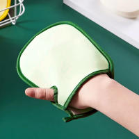 Guantes de baño exfoliantes universales, manopla de limpieza corporal multiusos, doble cara, súper suave - details 3