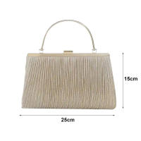 Luxy Moon-Bolso de mano de lujo para mujer, bolsa de mano de noche de albaricoque, bolso de hombro con cadena de fiesta, bolso de boda con lentejuelas femeninas - details 8