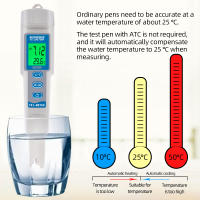 PH EC TEMP Meter Digital Pen Type 3 In 1 Multi-parameter Drink Water Quality Tester for Aquarium, Pools PH Monitor Meter 40% off - details 5