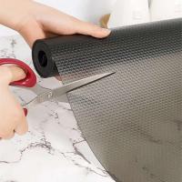 Cono reutilizable lavable a rayones y mantel individual, alfombra de cocina, funda antideslizante para refrigerador, papel para estante - details 6