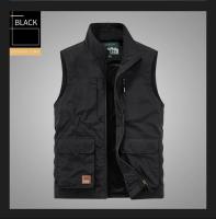 Chaleco Ligero para Hombre Estilo Sólido, Adecuado para Pesca, Senderismo, Uso Casual con Múltiples Bolsillos - details 4